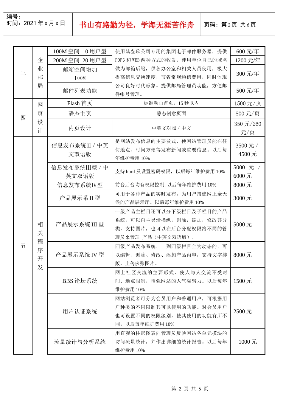武汉陆叁玖科技互联网服务自助菜单_第2页
