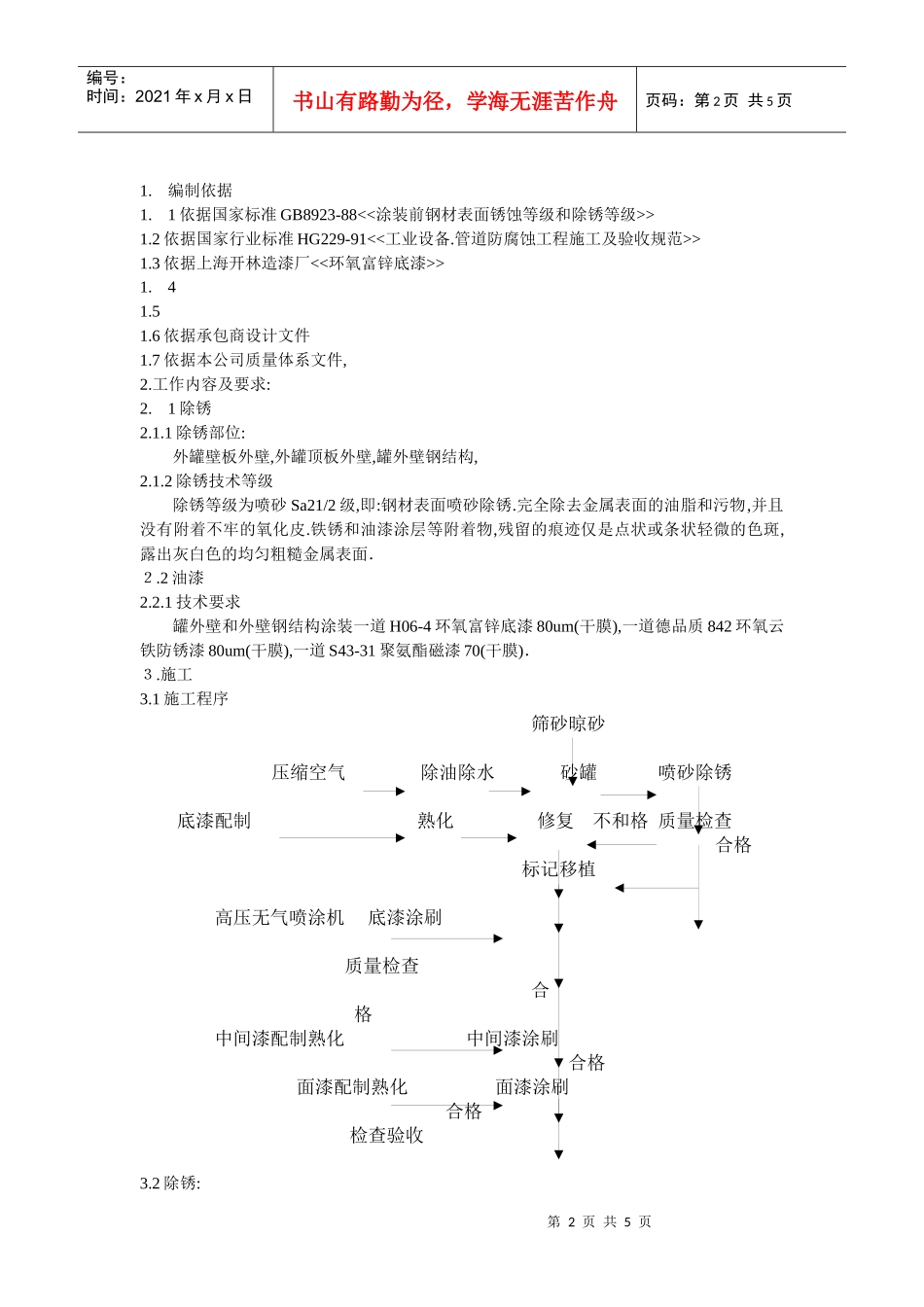 油漆施工方案_第2页
