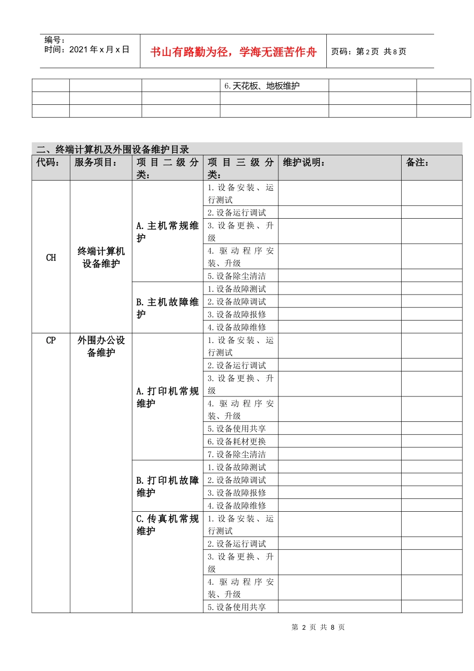 服务器目录一览表_第3页