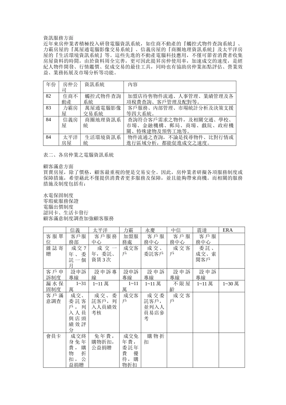 房屋中介产业分析及太平洋房屋营销策略分析_第3页