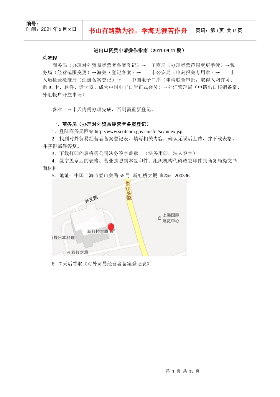 进出口资质申请指南_第1页