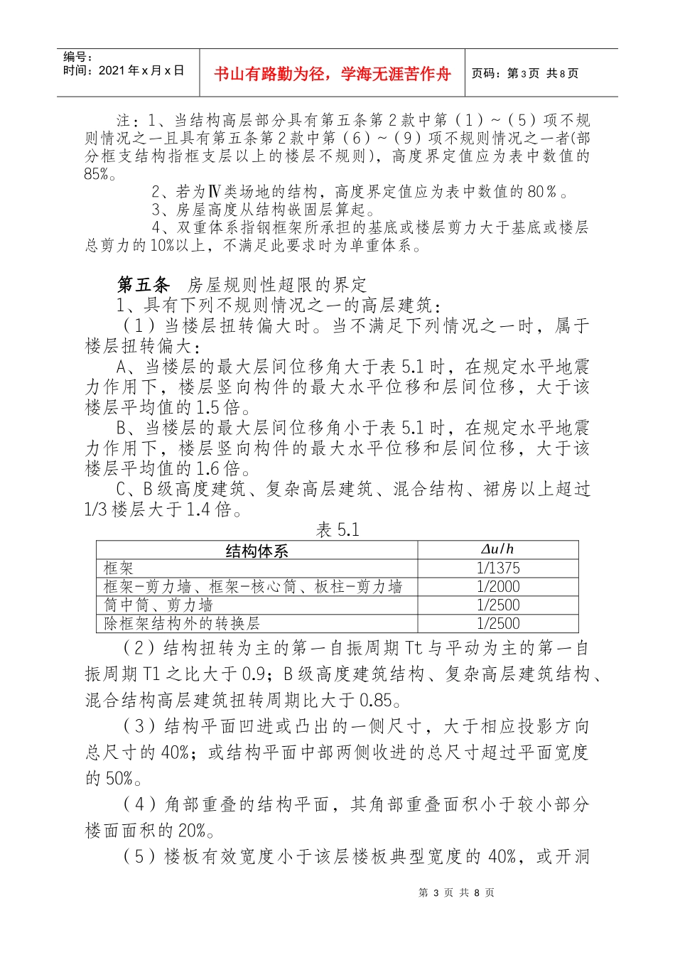 重庆市超限高层建筑工程界定规定(XXXX年版)_第3页