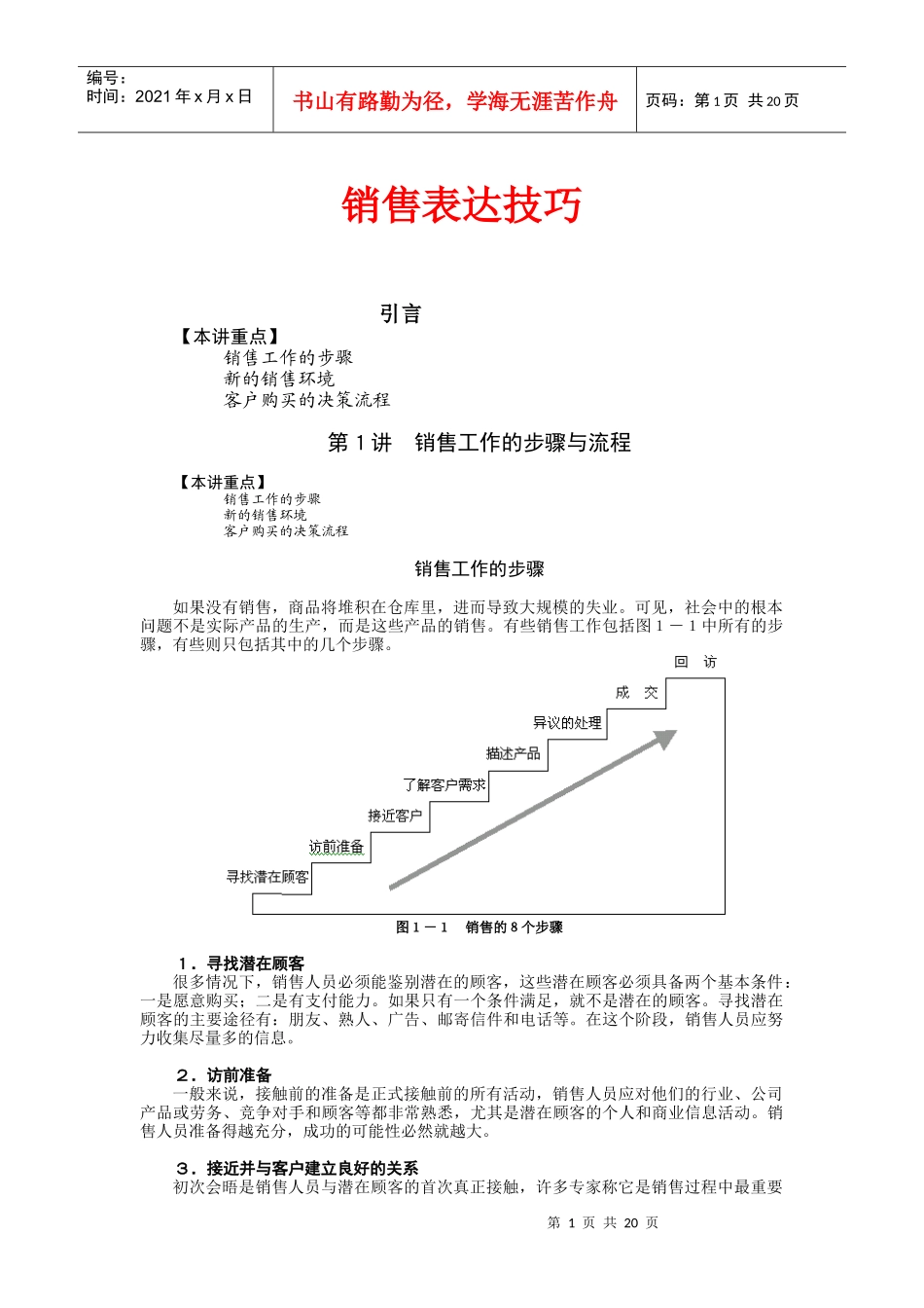 销售表达技巧_第1页