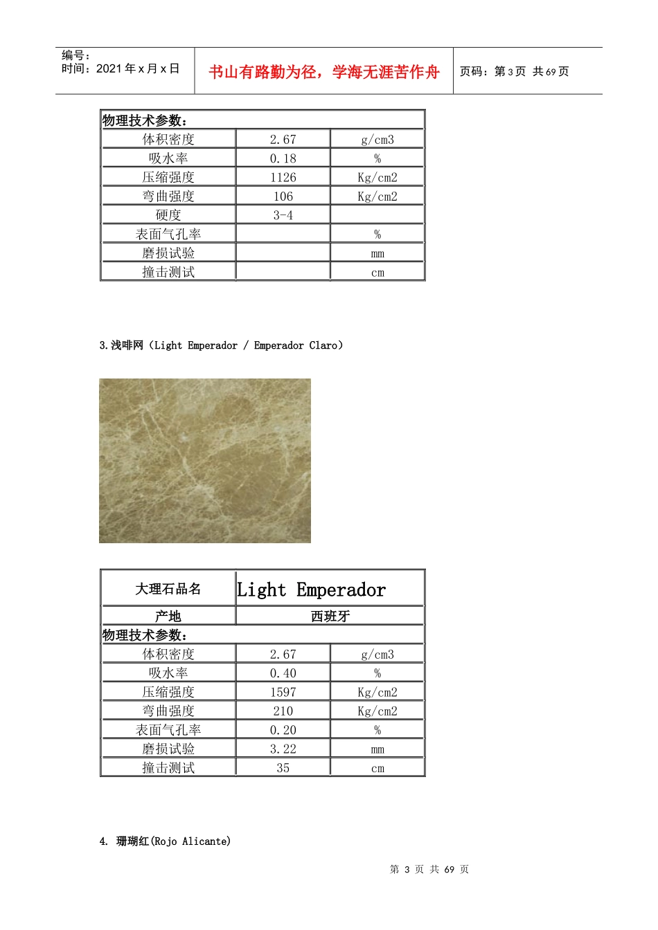 进口石材技术参数1∕3_第3页