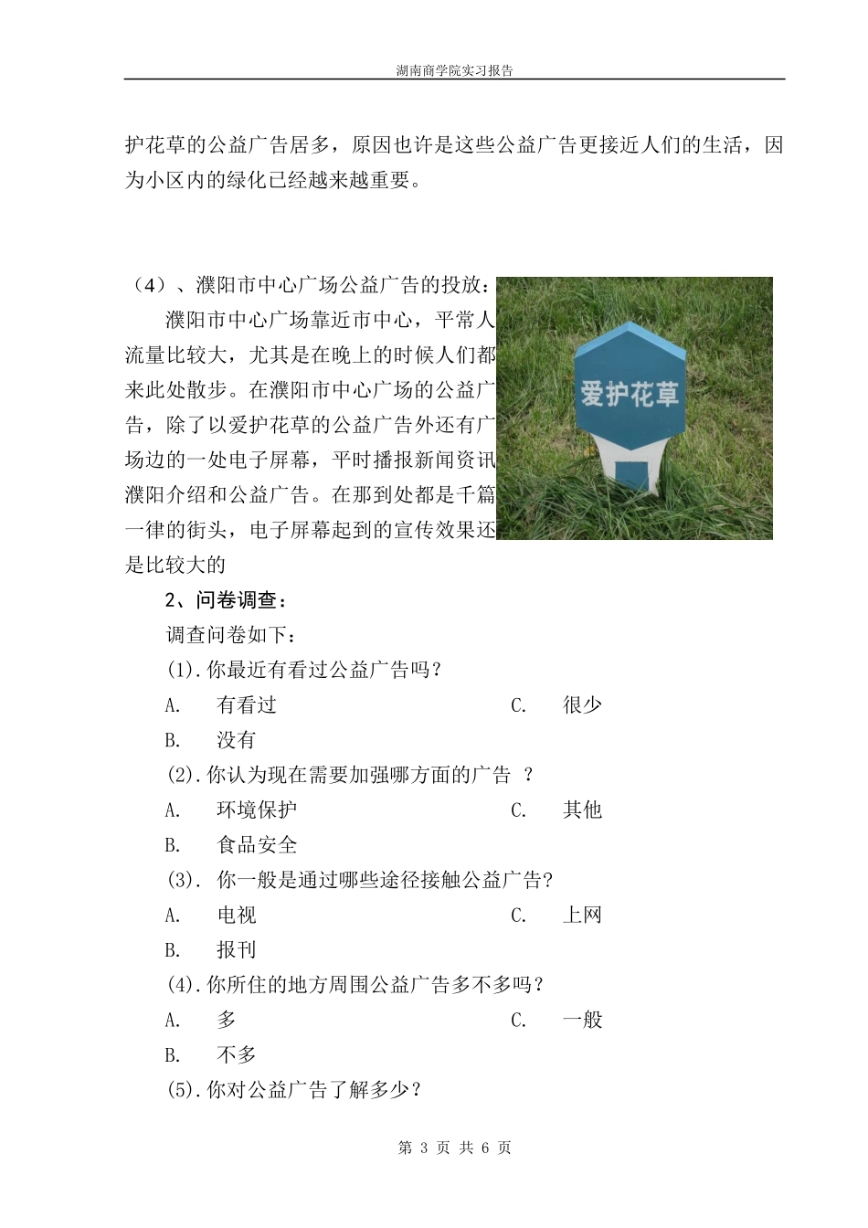 濮阳市公益广告投放情况的调查与研究_第3页