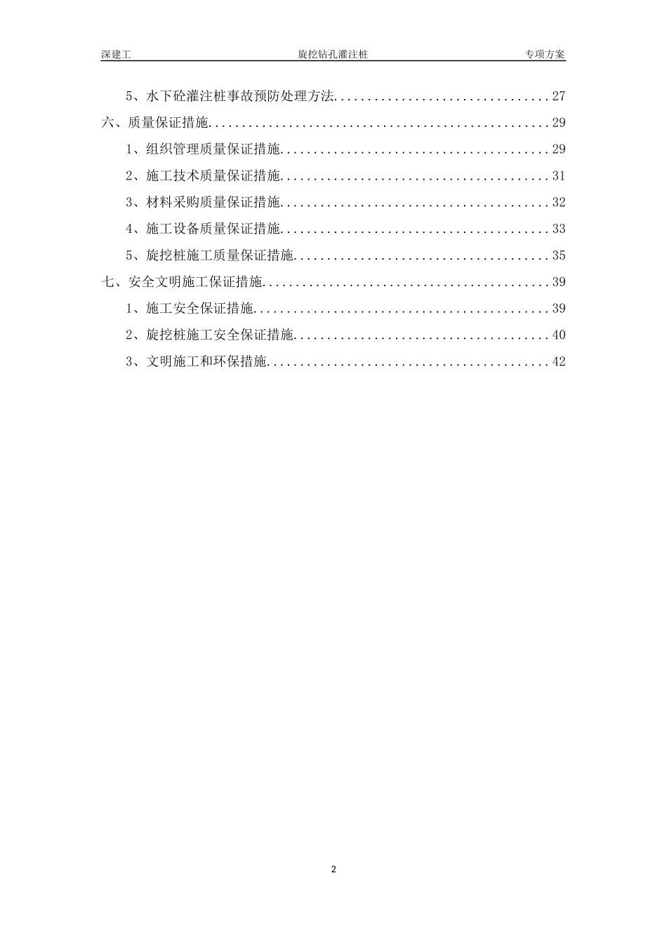 旋挖钻孔灌注桩专项施工方案_第2页