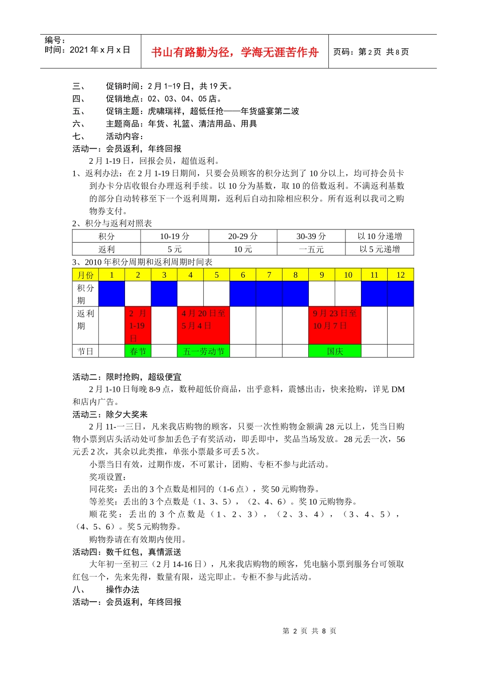 春节促销方案介绍_第2页