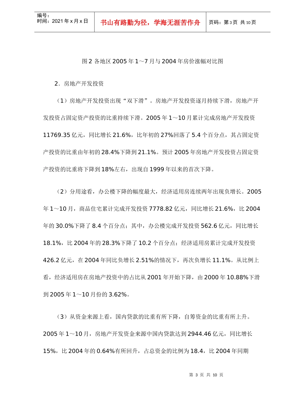 房地产市场形势分析与展望_第3页