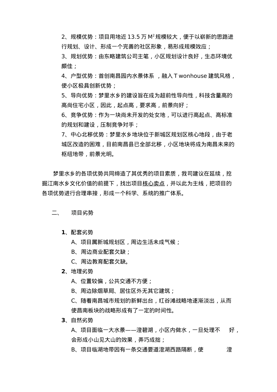 梦里水乡项目营销报告_第2页