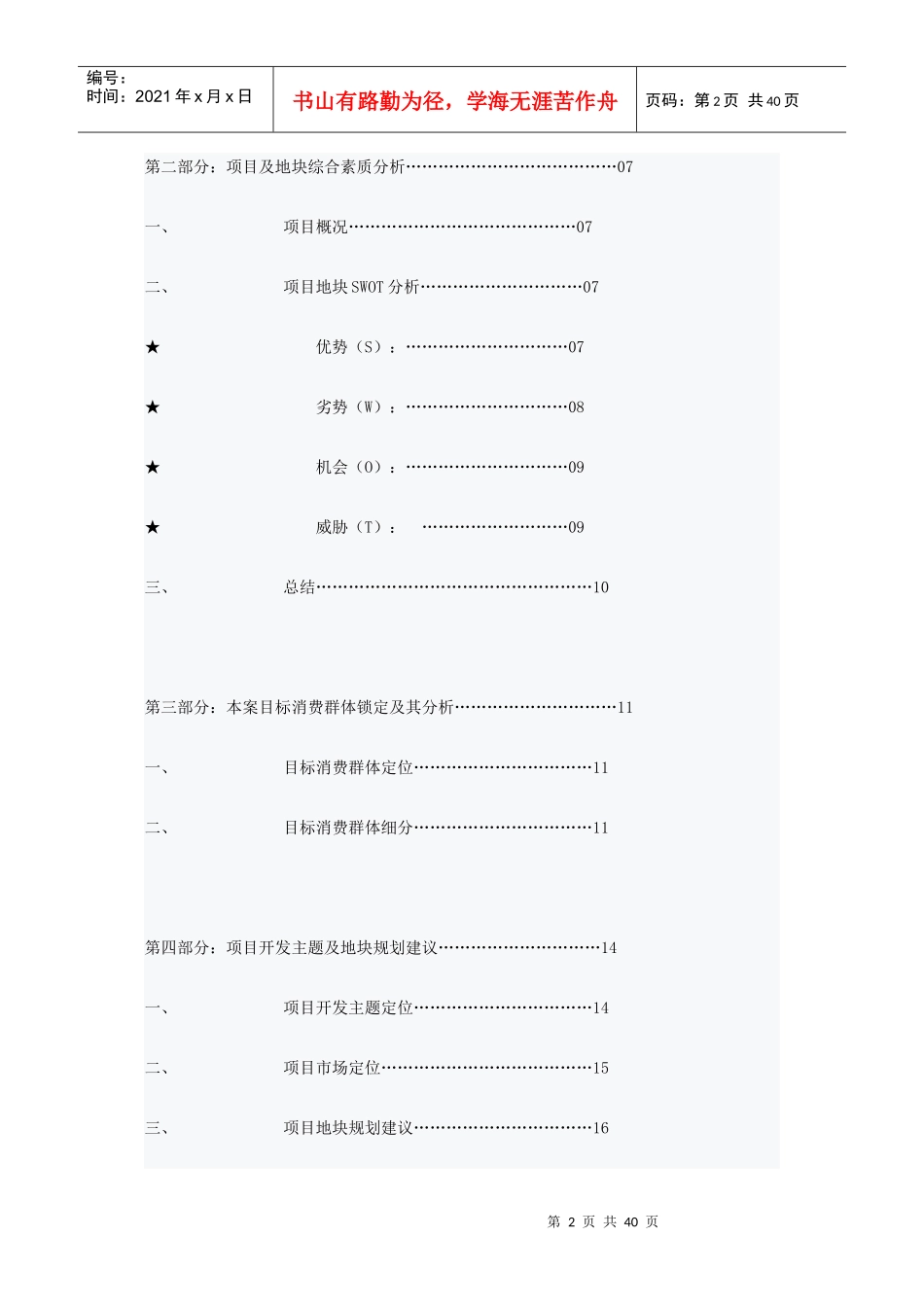 某广场项目整合营销策划方案_第2页