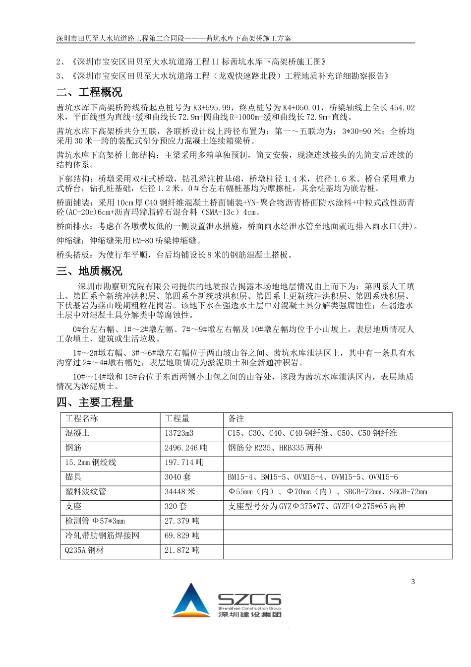 茜坑水库下高架桥专项施工方案_第3页