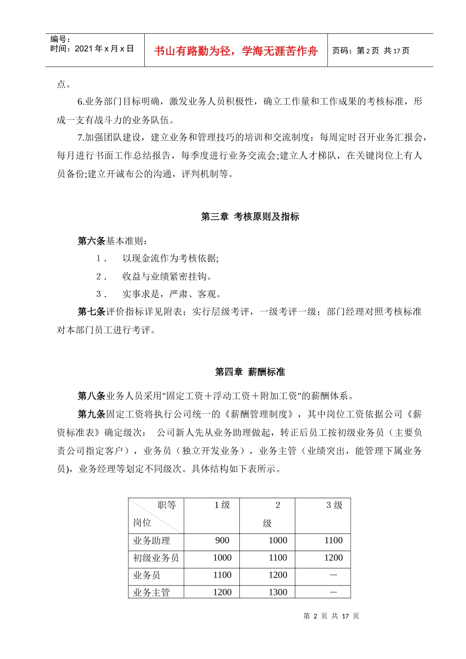 某进出口业务管理细则_第3页