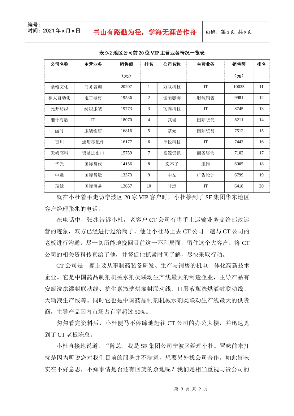 案例9 大客户营销_第3页