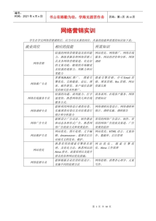 第1章网络营销实训9p