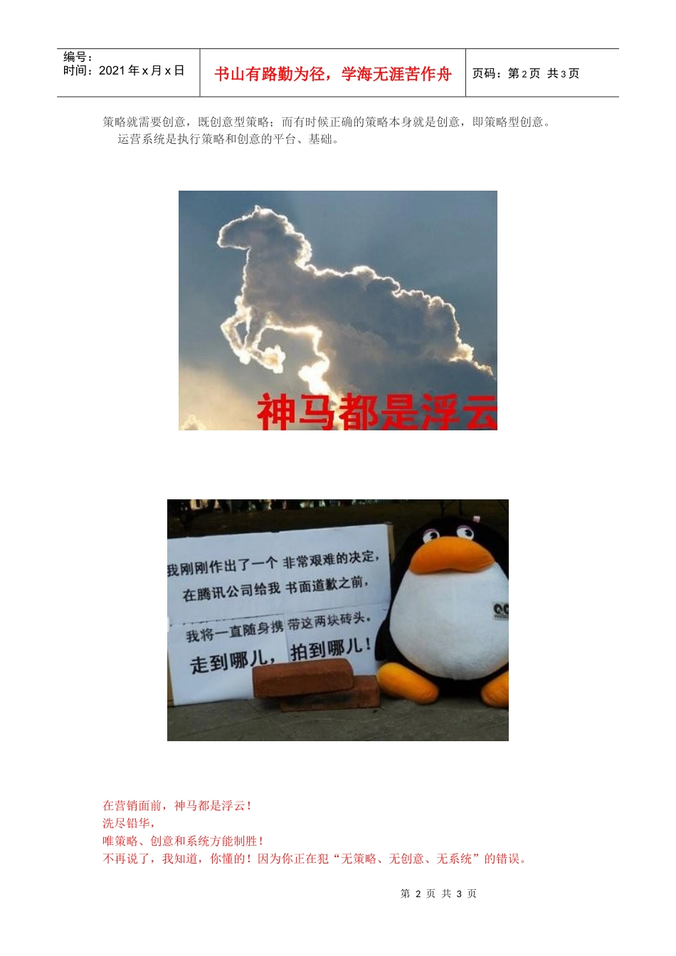 网络营销策划三大核心要素之系统制胜_第2页