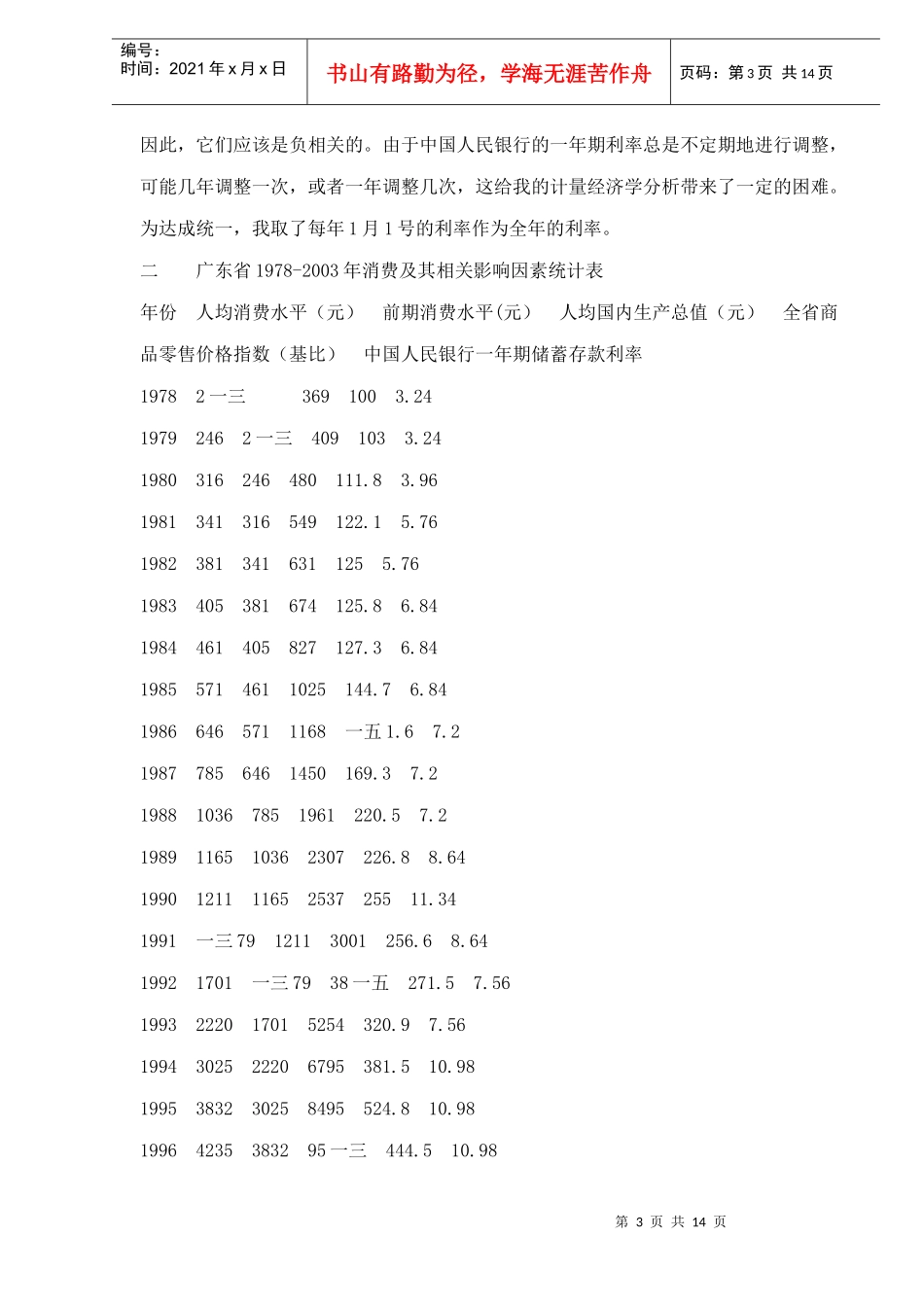 消费影响因素调查的实证分析_第3页