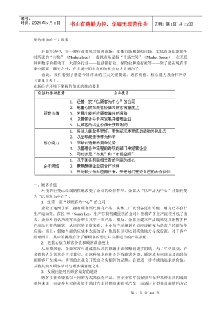 营销服务《战略市场学》(doc)