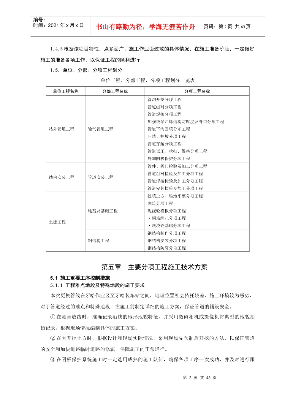 长输管线施工方案_第2页