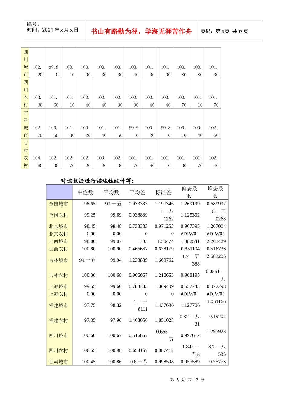 针对我国人均居民消费的调查_第3页
