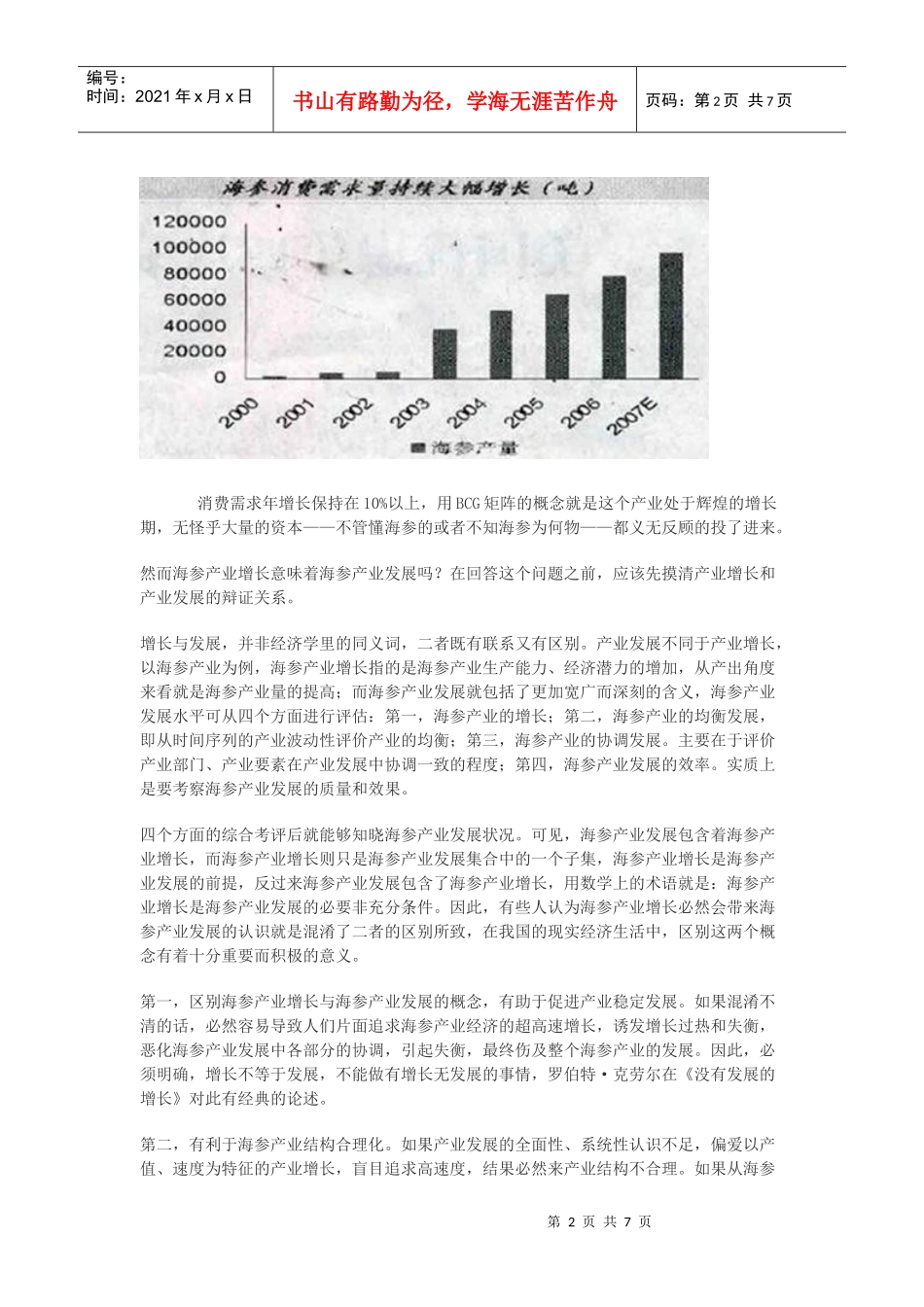 海参市场分析2_第2页
