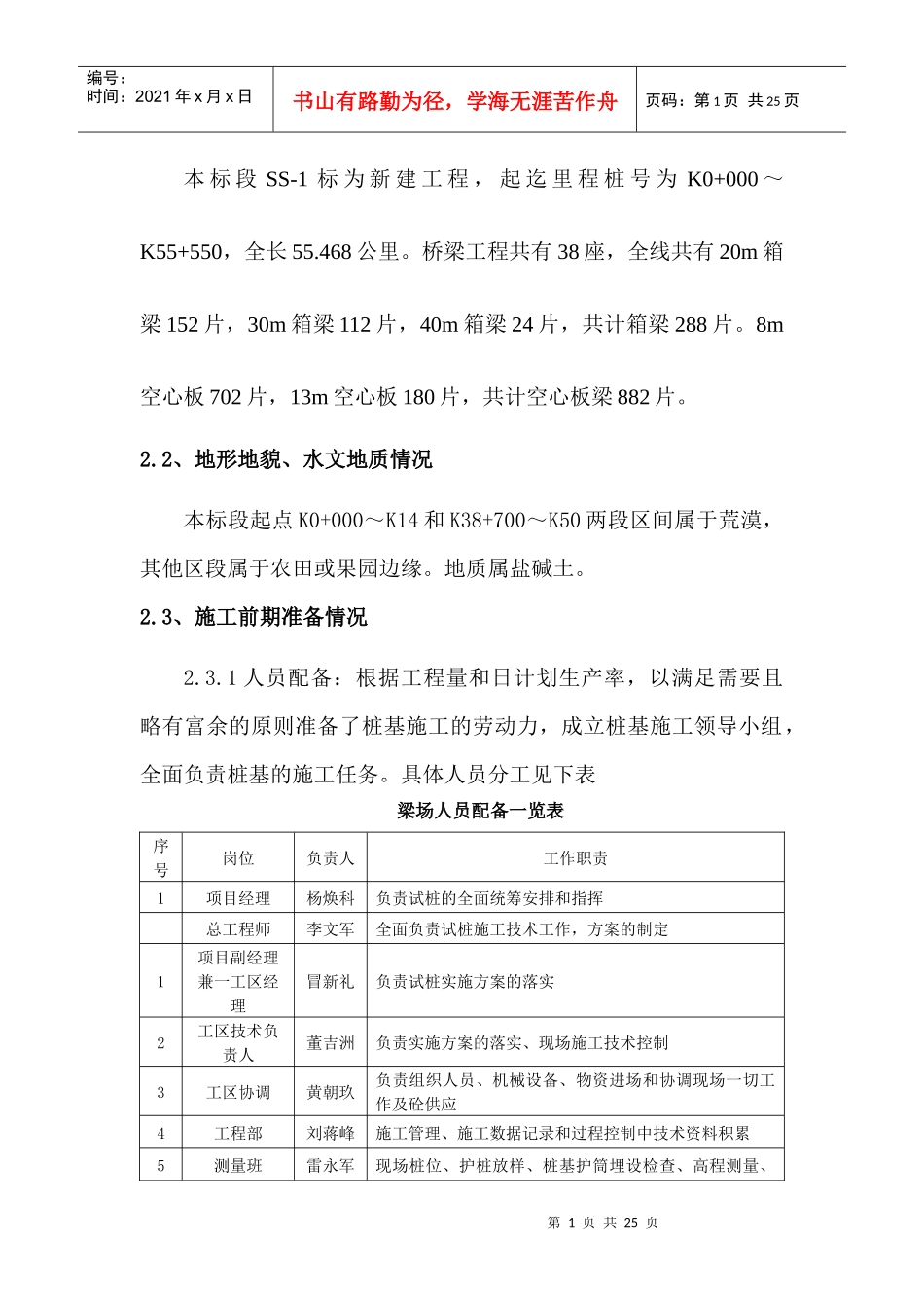 预制梁施工方案_第2页