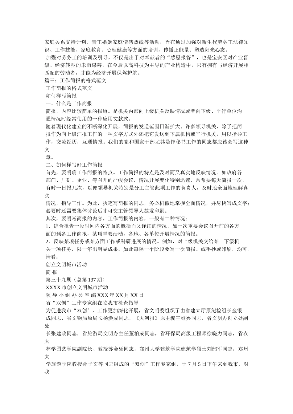 政府简报格式 _第3页