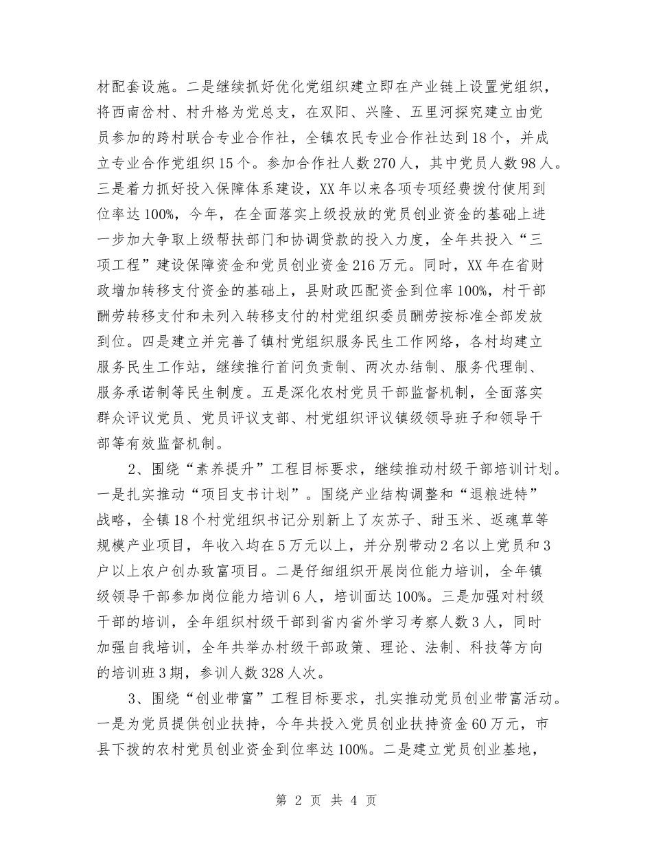 村镇三项工程工作汇报_第2页