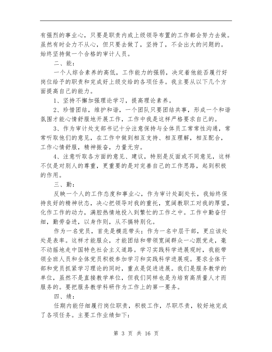 企业内部审计工作总结的范文_第3页