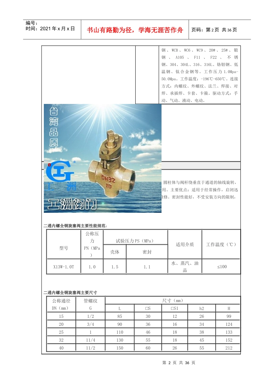 铜截止阀的价格_第2页