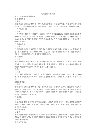 运城学院动漫社团精选 