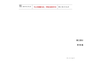 某市经典营销策划报告下