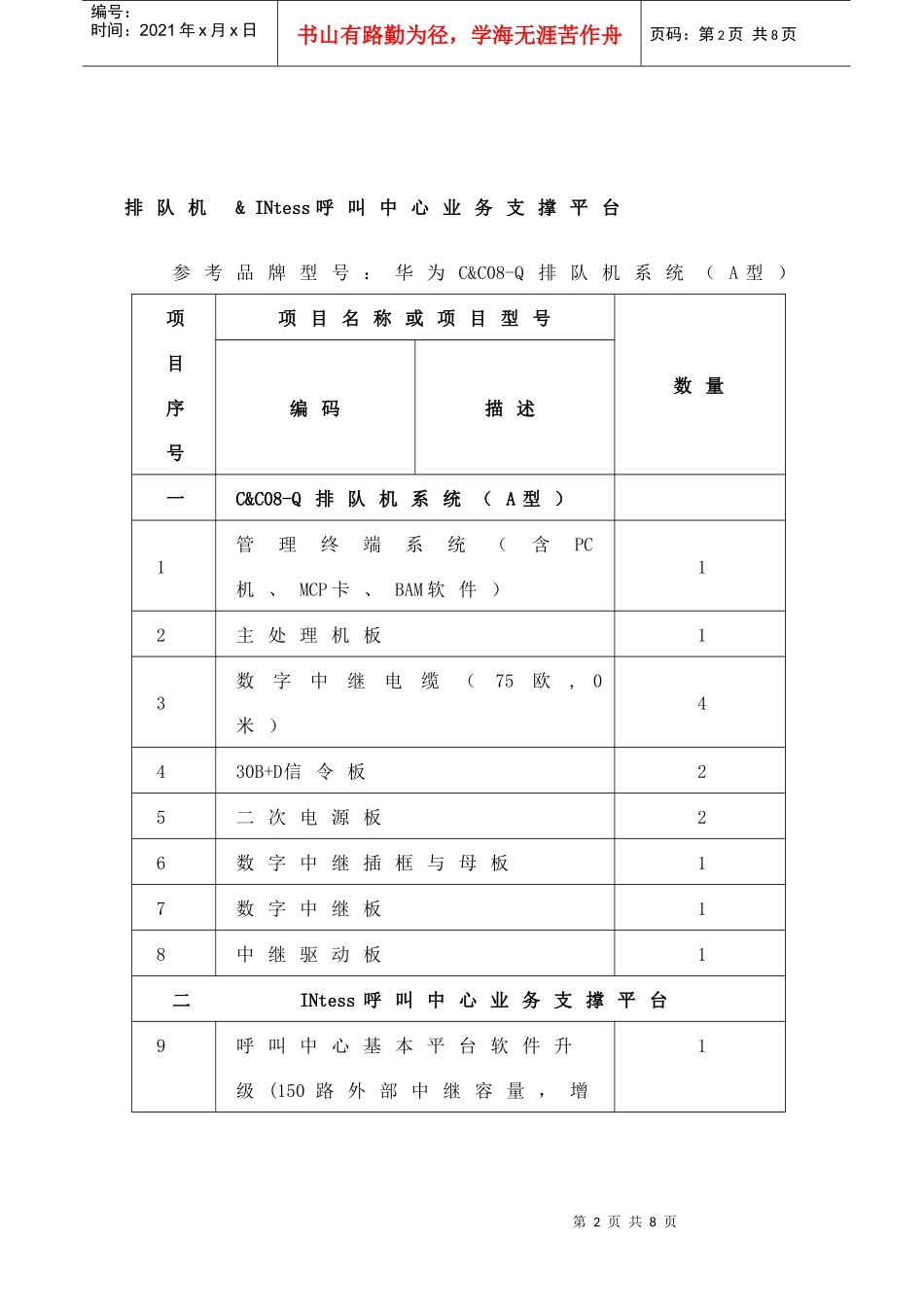用户技术需求书-广州市地方税务局12366服务平台系统扩_第2页