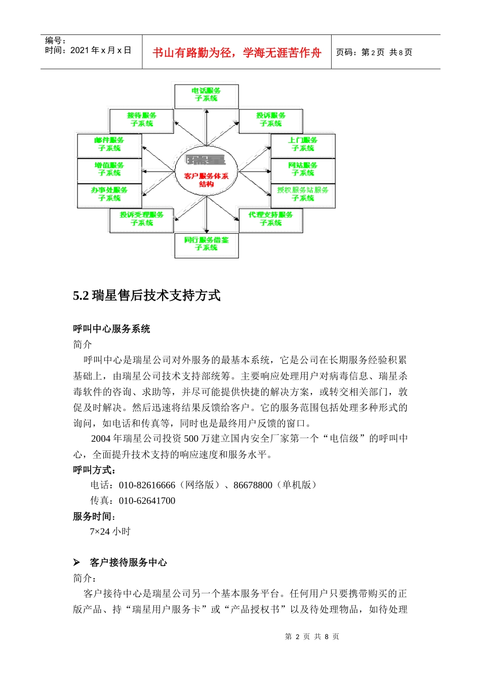 瑞星服务体系_第2页