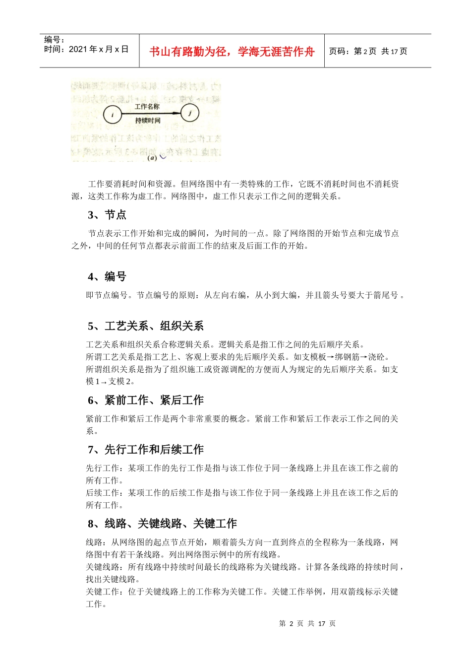 网络计划基本概念_第2页