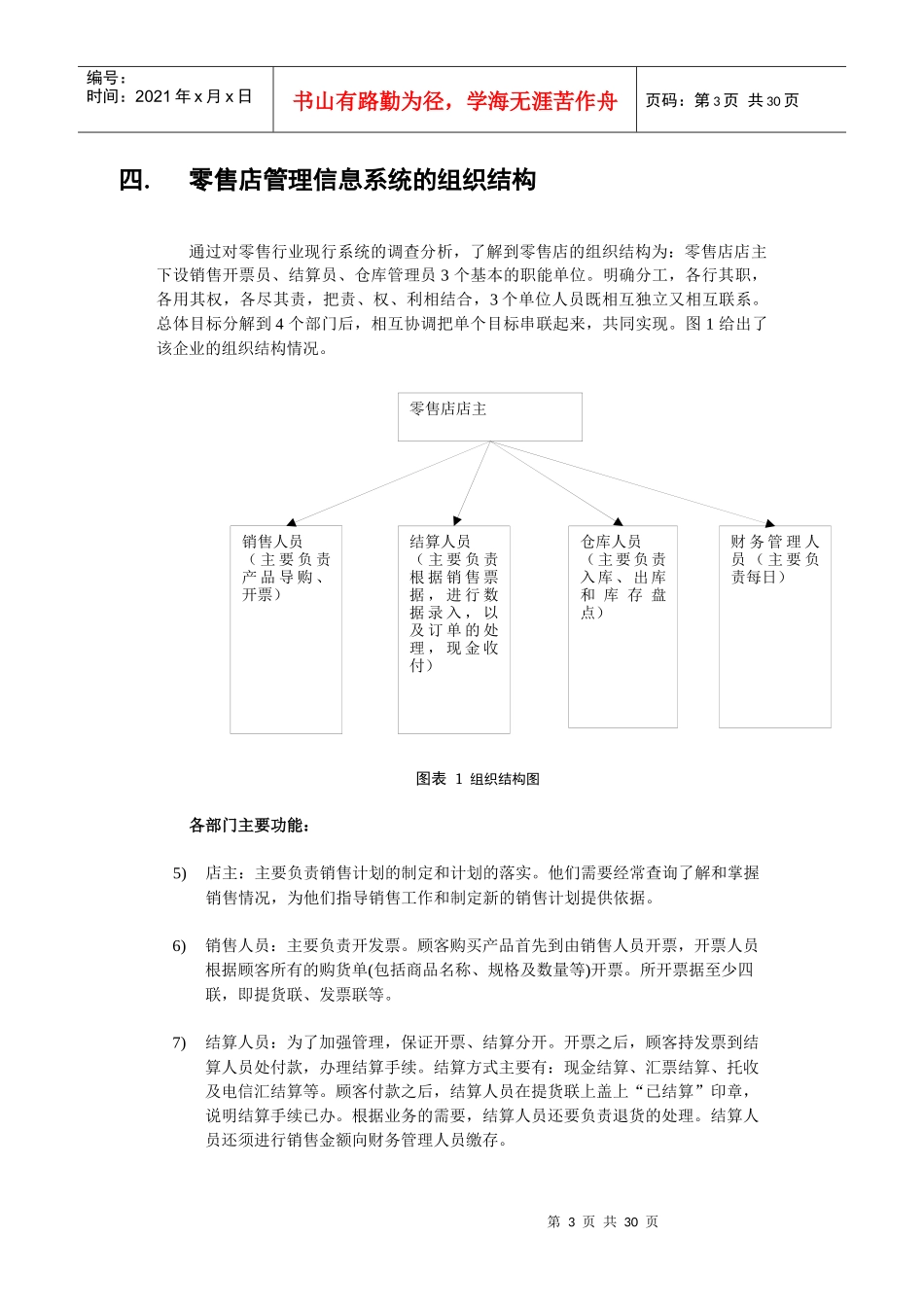 零售店销售管理信息系统研究报告_第3页