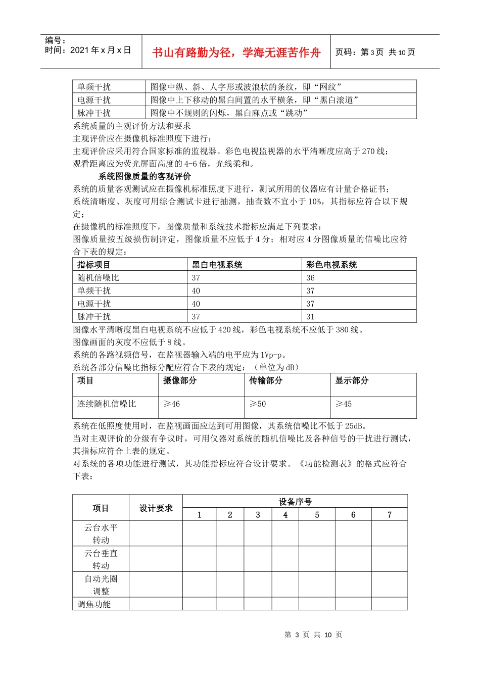 视频监控工程验收方案_第3页
