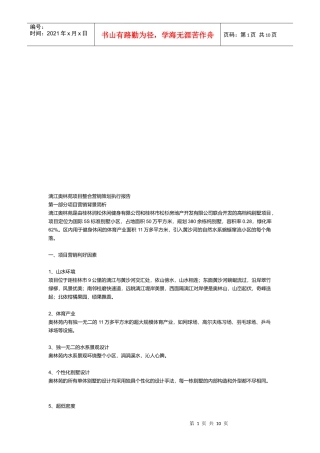 某地产项目整合营销策划执行报告