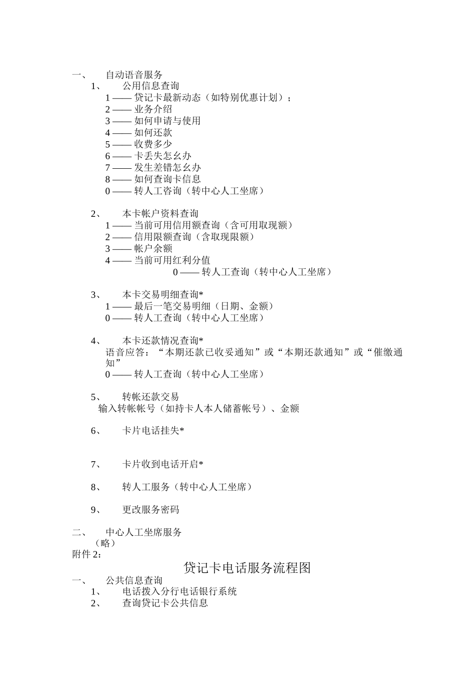 贷记卡的电话服务需求_第2页