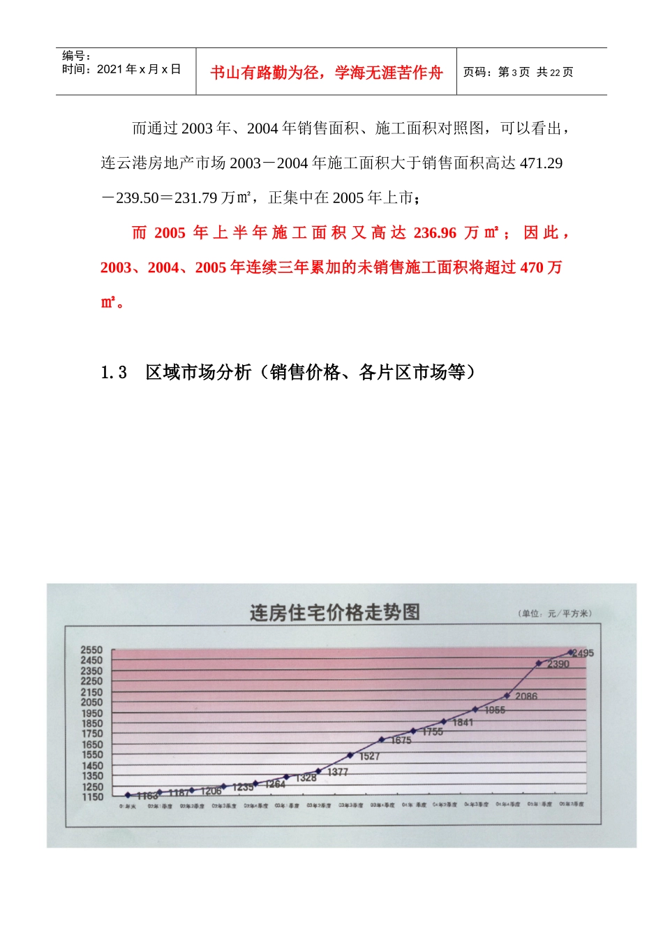 连云港市当前房地产市场分析(DOC 17)_第3页