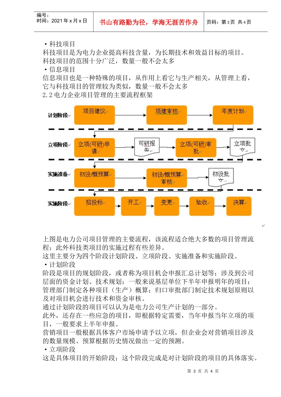 电力企业项目管理业务框架(1)_第3页