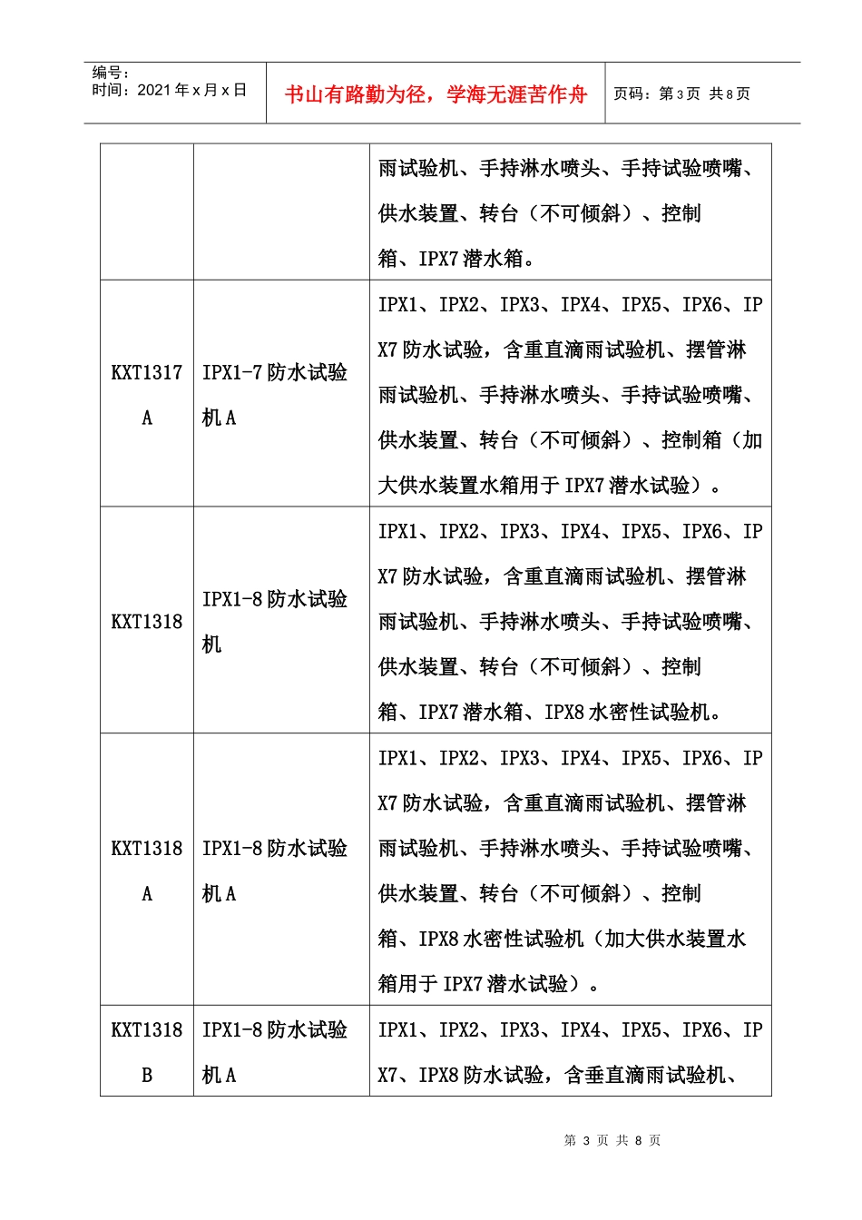 防水试验机价格单_第3页