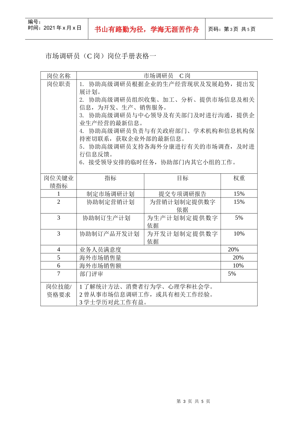 高级市场调研员_第3页