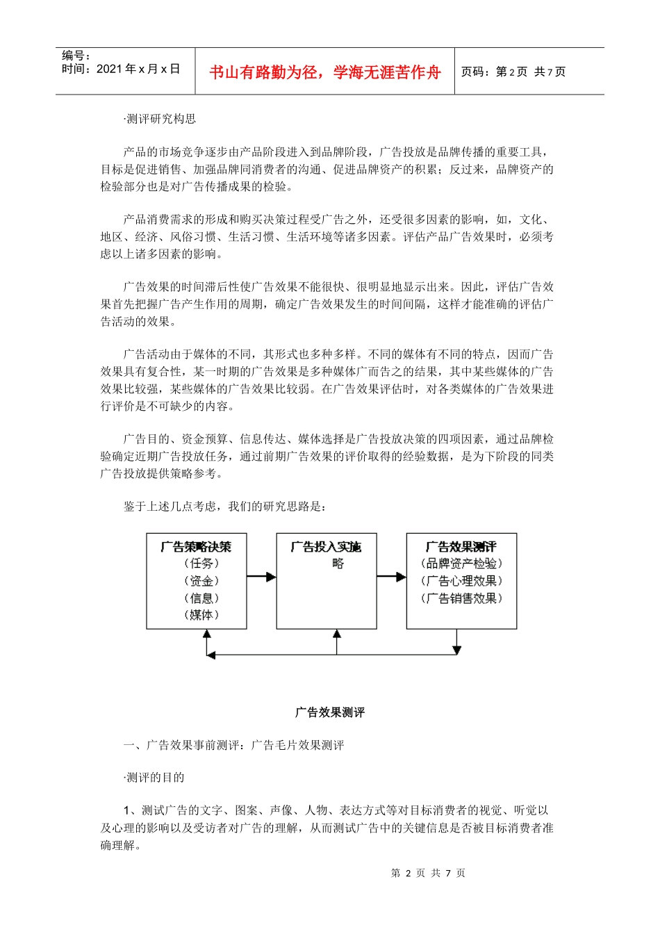 电信企业的广告效果评估_第2页