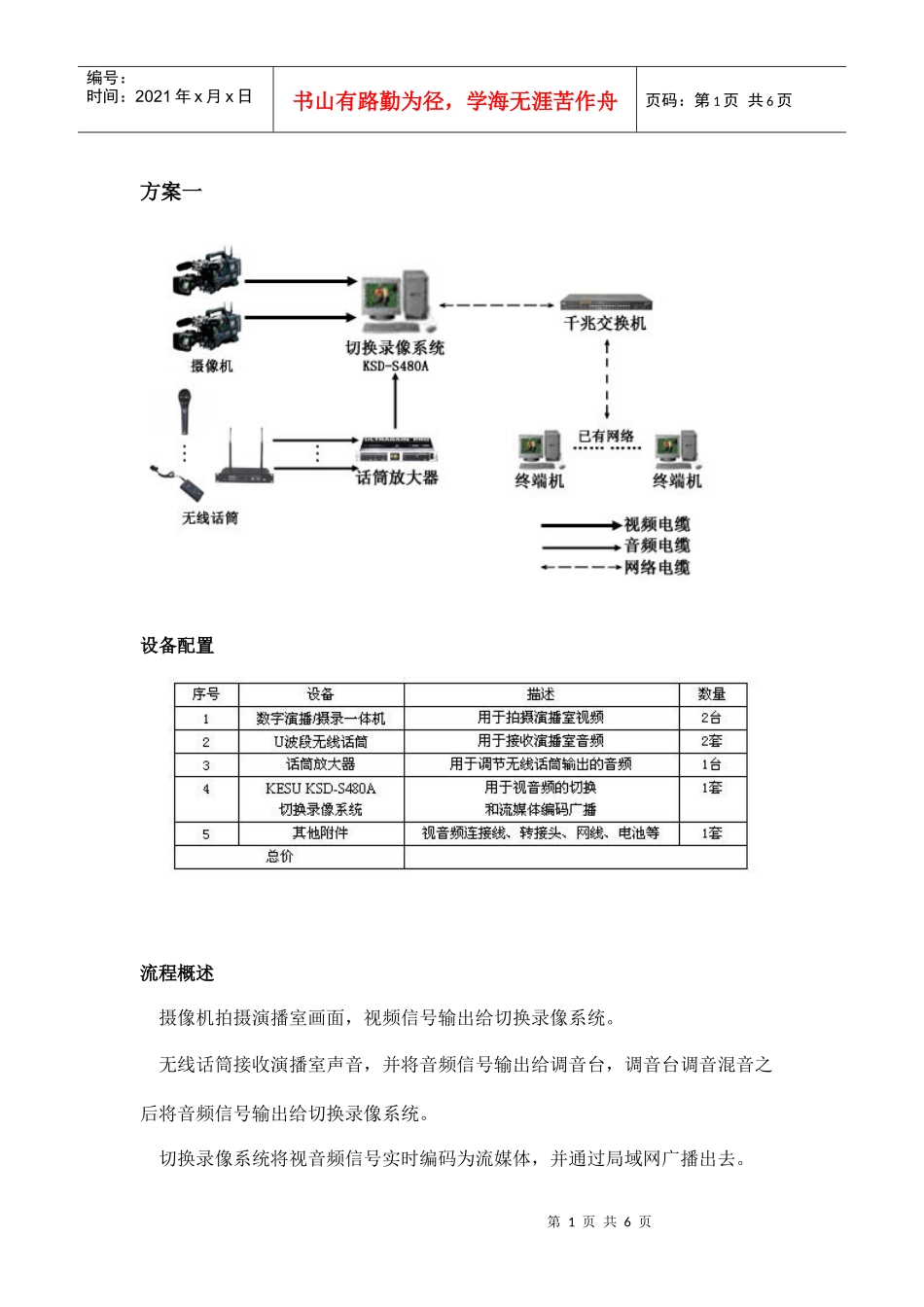 电视台方案1_第1页