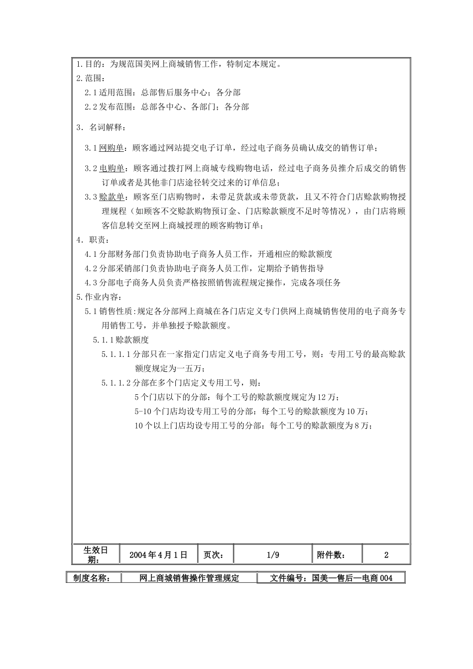 网上商城销售操作管理规定_第2页