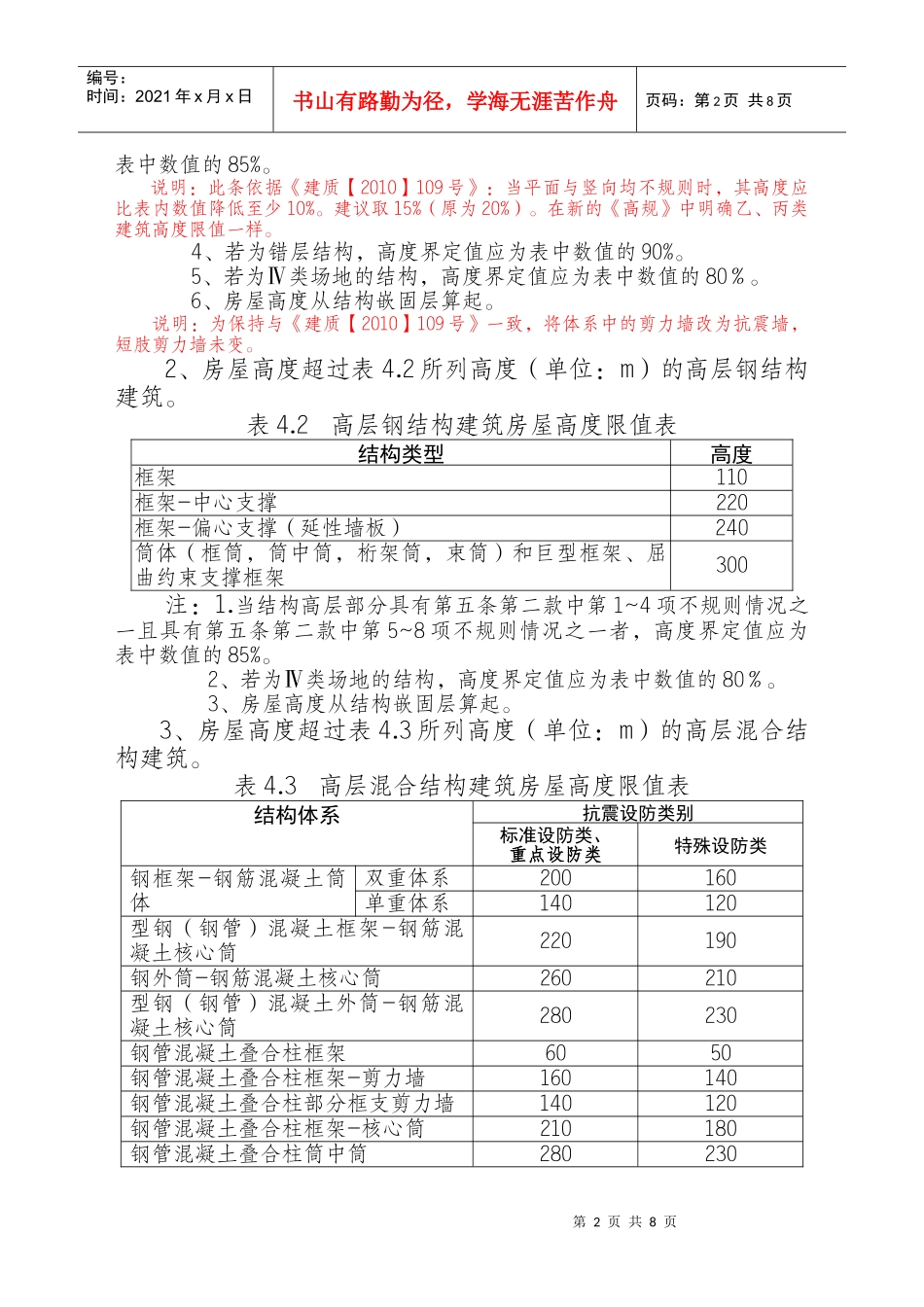 重庆市超限高层建筑工程界定规定——调整1115_第2页
