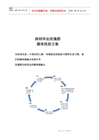 深圳华业玫瑰郡媒体投放方案解析