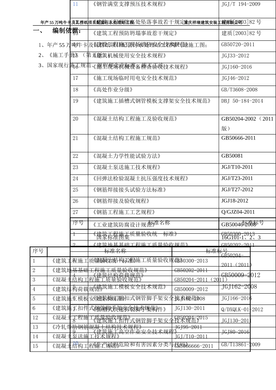 污水处理站工程曝气池施工方案_第3页