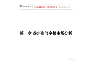 扬州凯旋国际广场营销策划方案