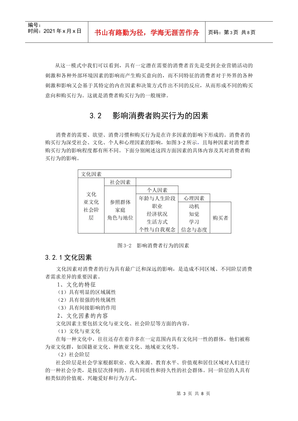 某市场消费者及其购买行为管理知识分析_第3页
